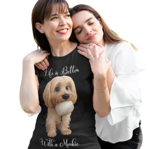 Premium Gildan Softstyle 64000 Life is Better With a Morkie